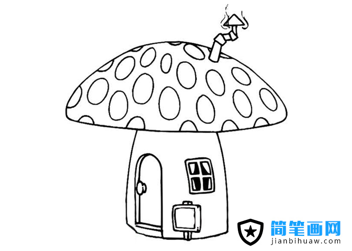 卡通蘑菇小房子��P���D片